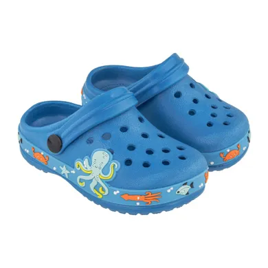 Klapki dziecięce, niebieskie, BBS Shoes