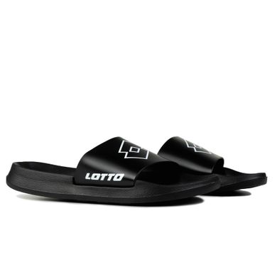 Klapki męskie, czarne, Lotto Lathi