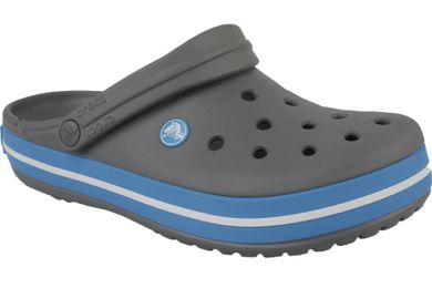 Klapki, unisex, szare, Crocs Crockband