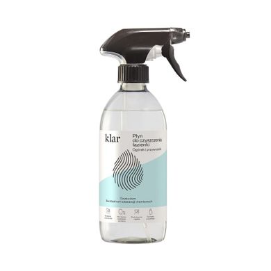 Klar, płyn do czyszczenia łazienki, Ogórek i Przywrotnik, 500 ml