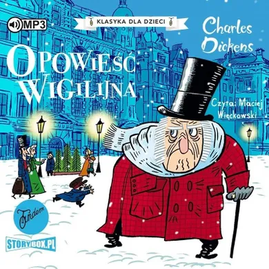 Klasyka dla dzieci. Opowieść wigilijna. Audiobook CD