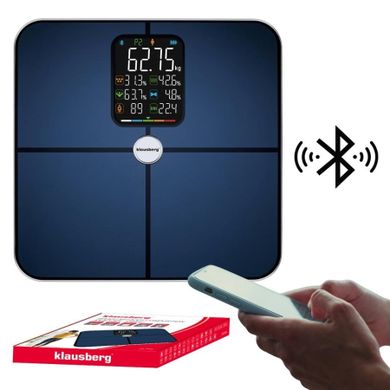 Klausberg, analityczna waga łazienkowa, smart, ios android, kb-7940
