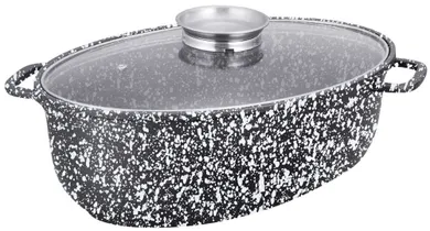 Klausberg, brytfanna ceramiczna z pokrywą, 38 cm, KB-7366