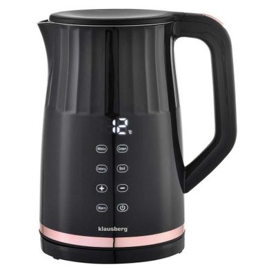 Klausberg, czajnik elektryczny LED z regulacją temperatury, 1,7l
