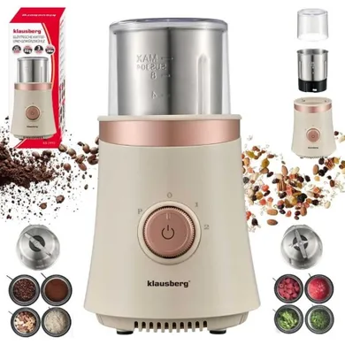 Klausberg, elektryczny młynek do kawy przypraw owoców, kb-7993