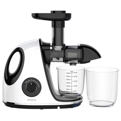 Klausberg, sokowirówka, wyciskarka wolnoobrotowa, biała, KB-7864