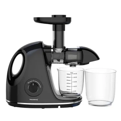 Klausberg, sokowirówka, wyciskarka wolnoobrotowa, czarna, KB-7861