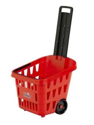 Klein, wózek sklepowy, czerwony