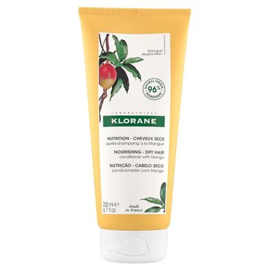 Klorane, Nourishing Conditioner, odżywka do włosów z mango, 200 ml