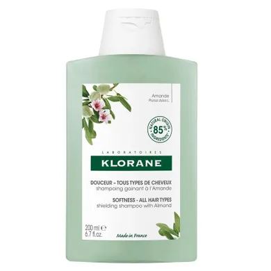 Klorane, Shielding Shampoo, szampon do włosów nadający miękkość, 200 ml