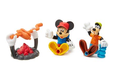 Klub Przyjaciół Myszki Mickey, Biwak, zestaw figurek