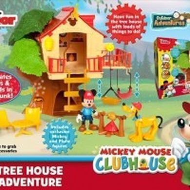 Klub przyjaciół Myszki Minnie, Zestaw figurek, Przygoda na drzewie Miki i Pluto