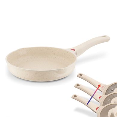 KönigHoffer, Creamy Marble, patelnia, 24 cm