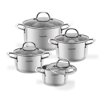 Könighoffer, Inoxera, komplet garnków, 8 elementów