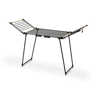 Könighoffer, Spring Black Wooden, suszarka balkonowa, 174-61-108 cm
