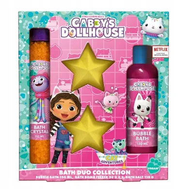 Koci Domek Gabi, Bath Duo Collection, zestaw produktów do kąpieli, 4 szt.