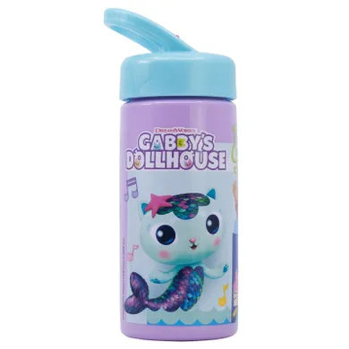 Koci Domek Gabi, Playground, bidon ze słomką, 420 ml