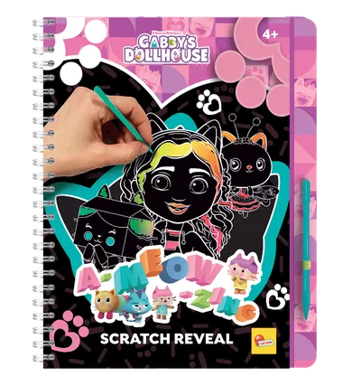 Koci Domek Gabi. Sketchbook A- Meow-Mazing Scratch Reveal