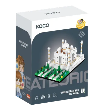 Koco, Taj Mahal, klocki, 539 elementów