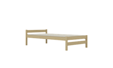 Kocot Kids, Aleks, łóżko, naturalny nielakierowany, 90-180 cm