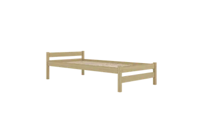 Kocot Kids, Aleks, łóżko, naturalny nielakierowany, 90-200 cm
