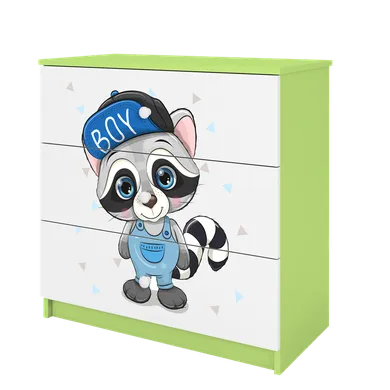 Kocot Kids, Babydreams, komoda, zielona, szop