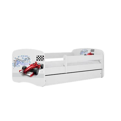 Kocot Kids, Babydreams, łóżko, białe, formuła, 70-140 cm