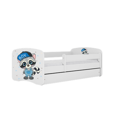 Kocot Kids, Babydreams, łóżko, białe, szop, 70-140 cm