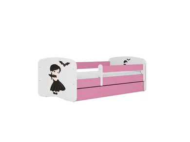 Kocot Kids, Babydreams, łóżko, różowe, magiczna uczennica, 80-180 cm