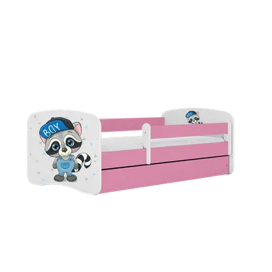 Kocot Kids, Babydreams, łóżko, różowe, szop, 80-160 cm