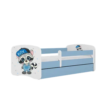 Kocot Kids, Babydreams, łóżko z materacem, niebieskie, szop, 80-160 cm