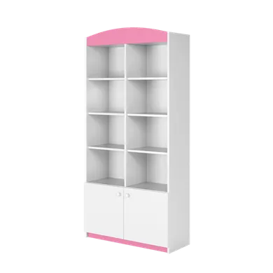 Kocot Kids, Babydreams, regał podwójny, zamknięty, różowy