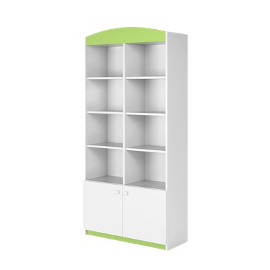 Kocot Kids, Babydreams, regał podwójny, zamknięty, zielony