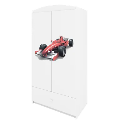 Kocot Kids, Babydreams, szafa, biała, formuła, 181.2-52-90 cm