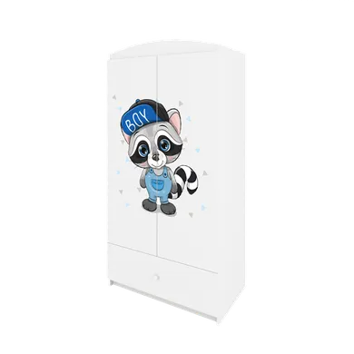 Kocot Kids, Babydreams, szafa, biała, szop, 181.2-52-90 cm