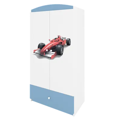 Kocot Kids, Babydreams, szafa, niebieska, formuła, 181.2-52-90 cm