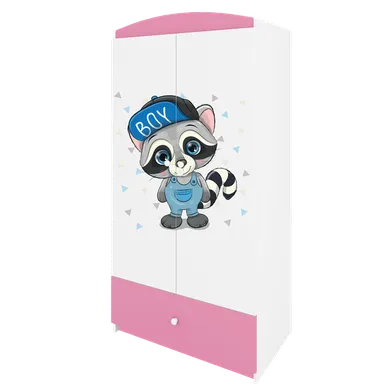 Kocot Kids, Babydreams, szafa, różowa, szop, 181.2-52-90 cm