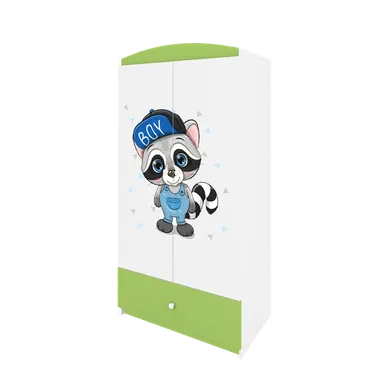 Kocot Kids, Babydreams, szafa, zielona, szop, 181.2-52-90 cm