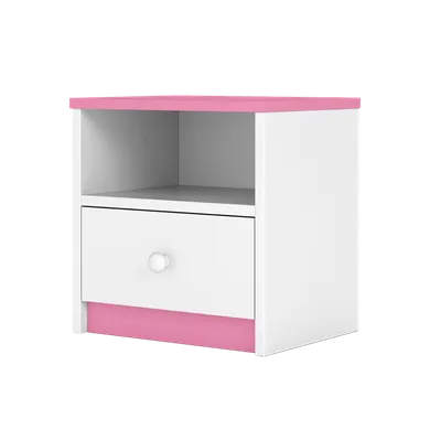 Kocot Kids, Babydreams, szafka nocna, różowa, 181.2-52-90 cm