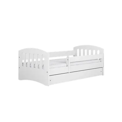 Kocot Kids, Classic 1, łóżko, białe, 80-140 cm