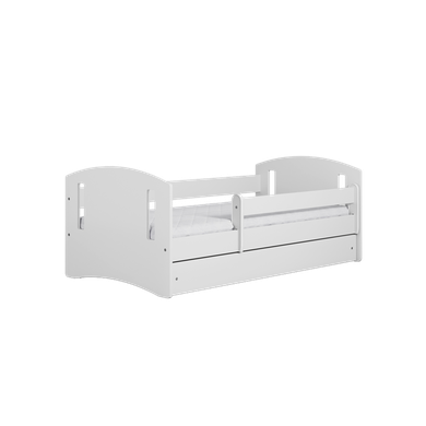 Kocot Kids, Classic 2, łóżko, białe, 80-140 cm