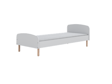 Kocot Kids, Emma, łóżko, białe, 90-180 cm