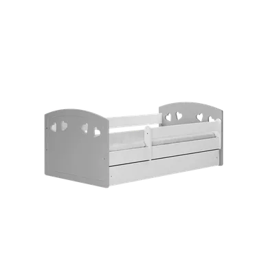 Kocot Kids, Julia, łóżko, szary, 80-140 cm