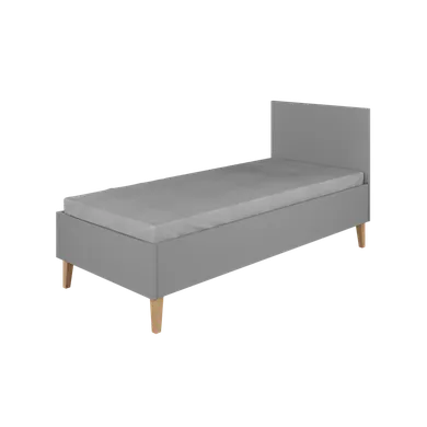 Kocot Kids, Kubi, łóżko, szare, 80-180 cm