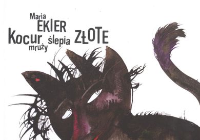 Kocur mruży ślepia złote