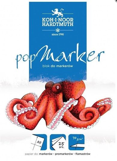 Koh-I-Noor, blok popmarker A5, 25 kartek, 70g