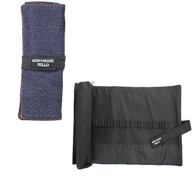 Koh-I-Noor, etui zwijane, jeans ciemnoniebieski