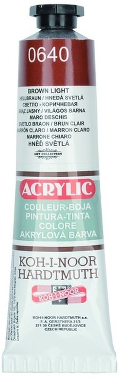 Koh-I-Noor, farba akrylowa, Light brown, 40 ml