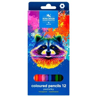 Koh-i-noor, kredki 3552 Szop, 12 kolorów