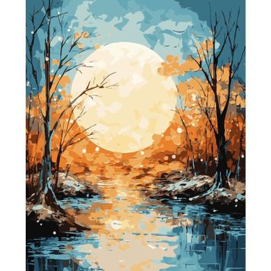 Koh-I-Noor, malowanie po numerach, księżyc, 40-50 cm